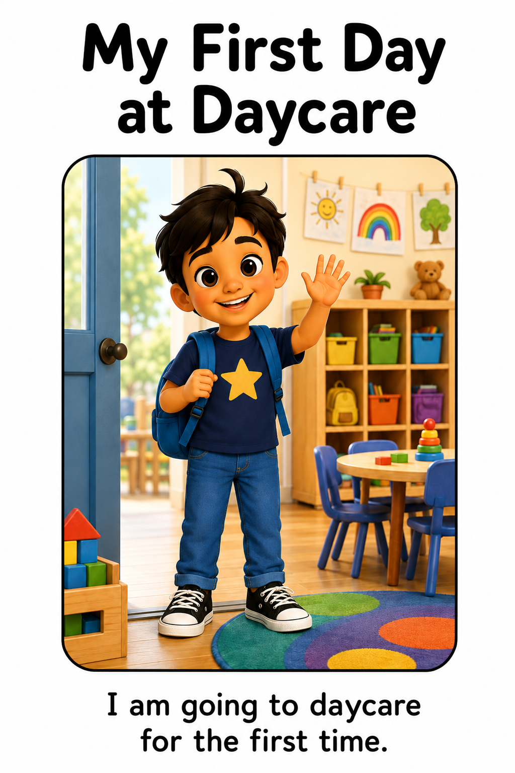 My First Day at Daycare Social Story