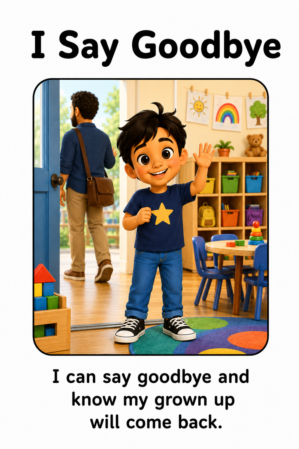 My First Day at Daycare Social Story