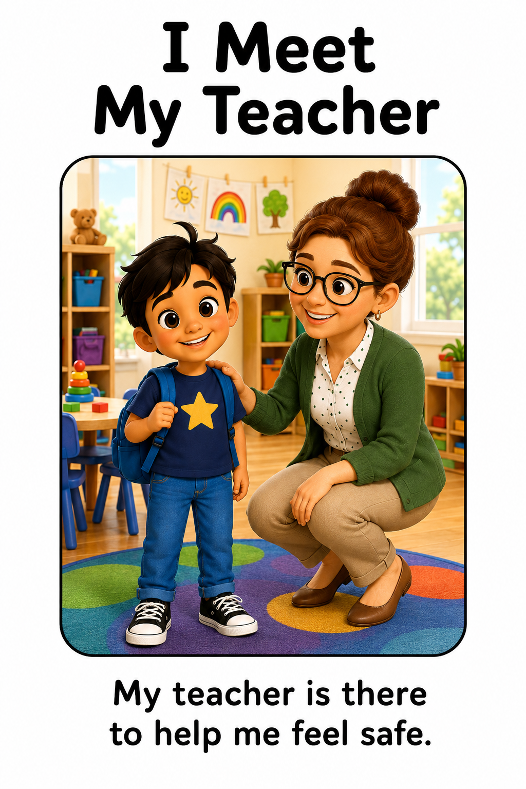 My First Day at Daycare Social Story