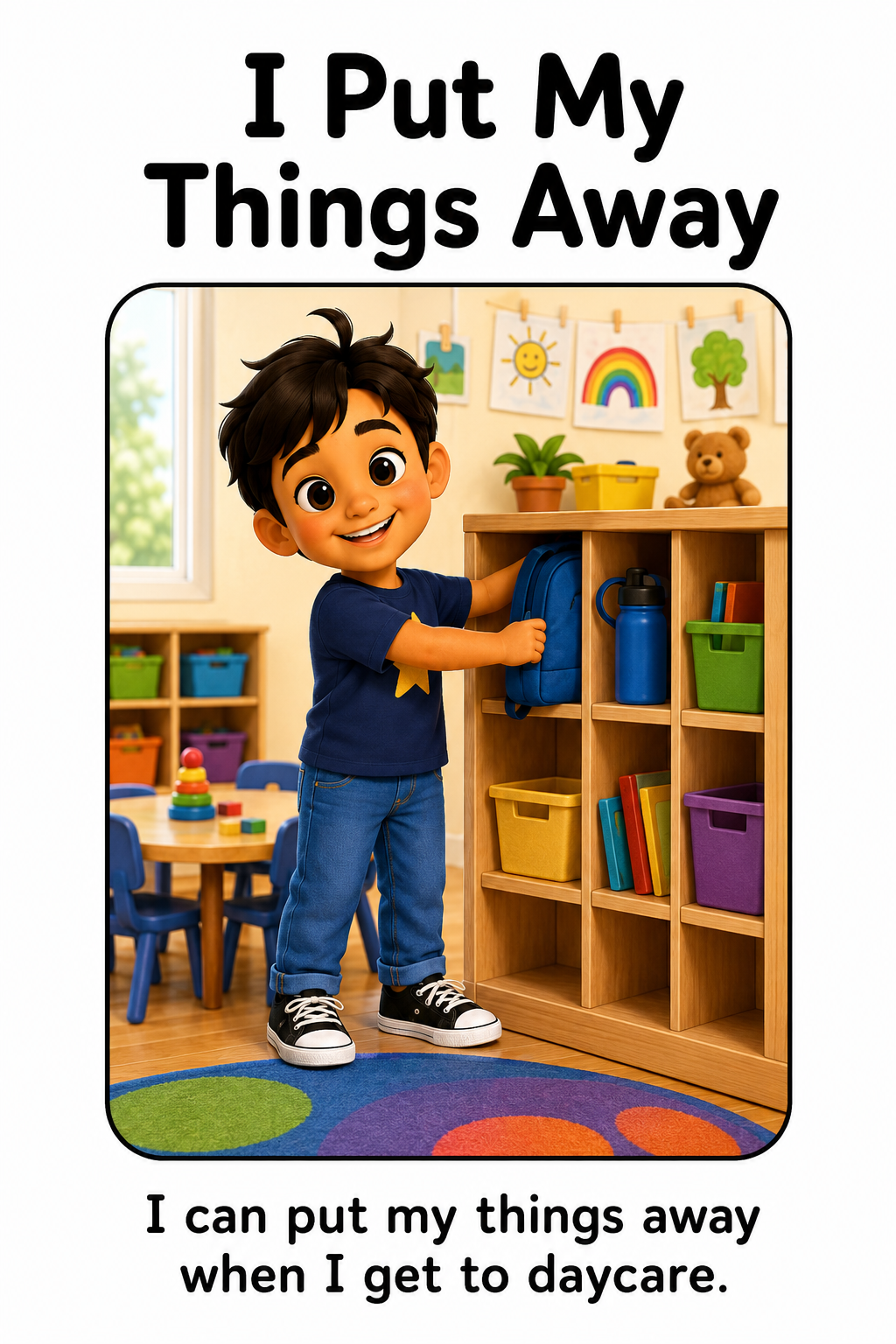 My First Day at Daycare Social Story