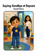 Saying Goodbye at Daycare Social Story