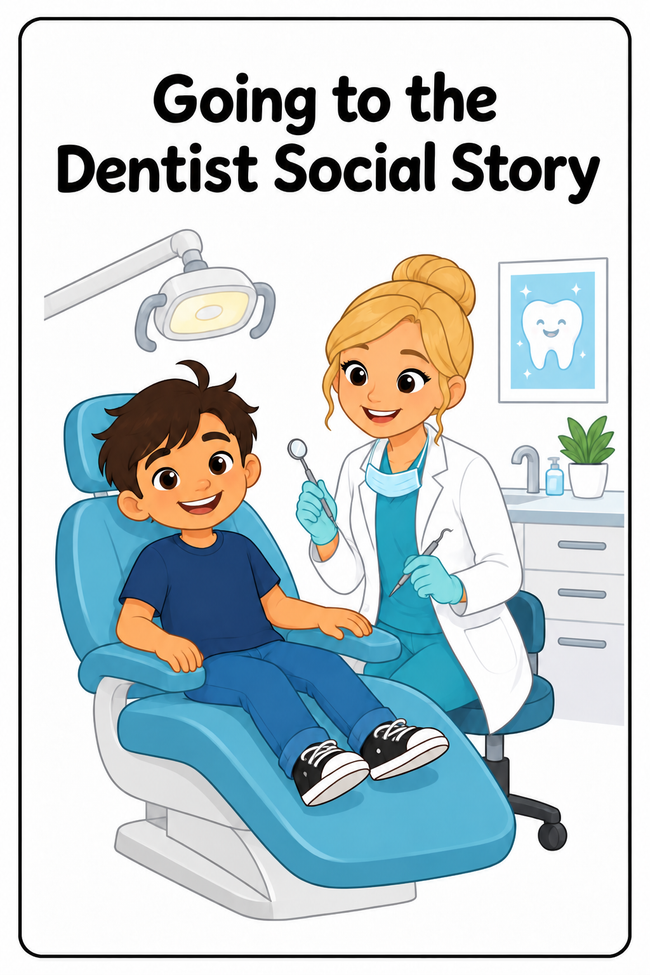 Going to the Dentist Social Story