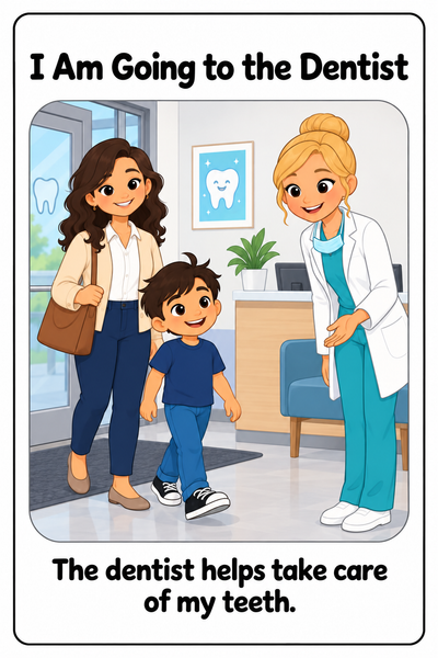 Going to the Dentist Social Story