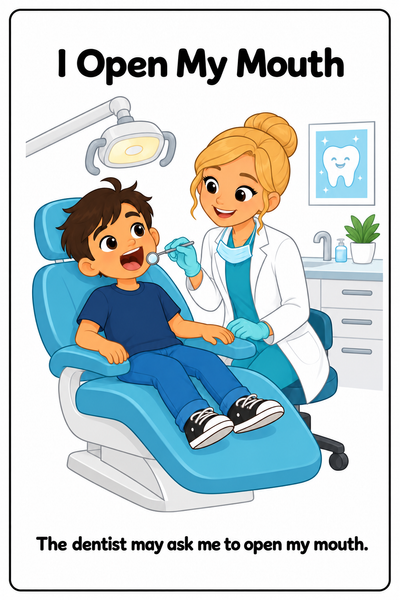 Going to the Dentist Social Story
