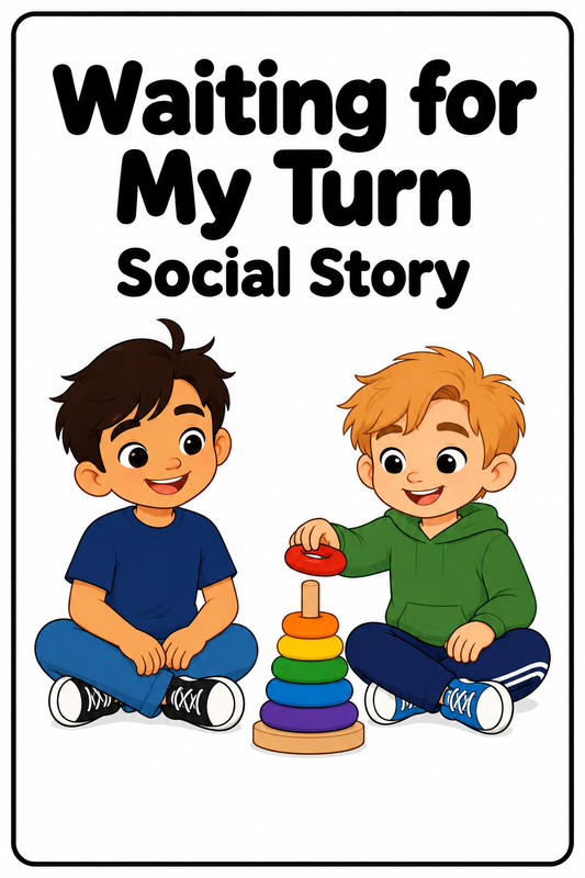 Waiting for My Turn Social Story
