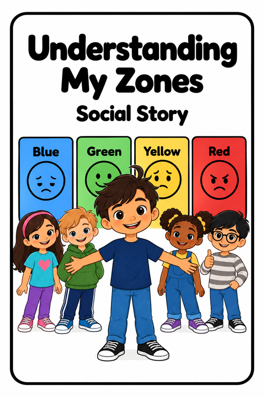 Understanding My Zones Social Story
