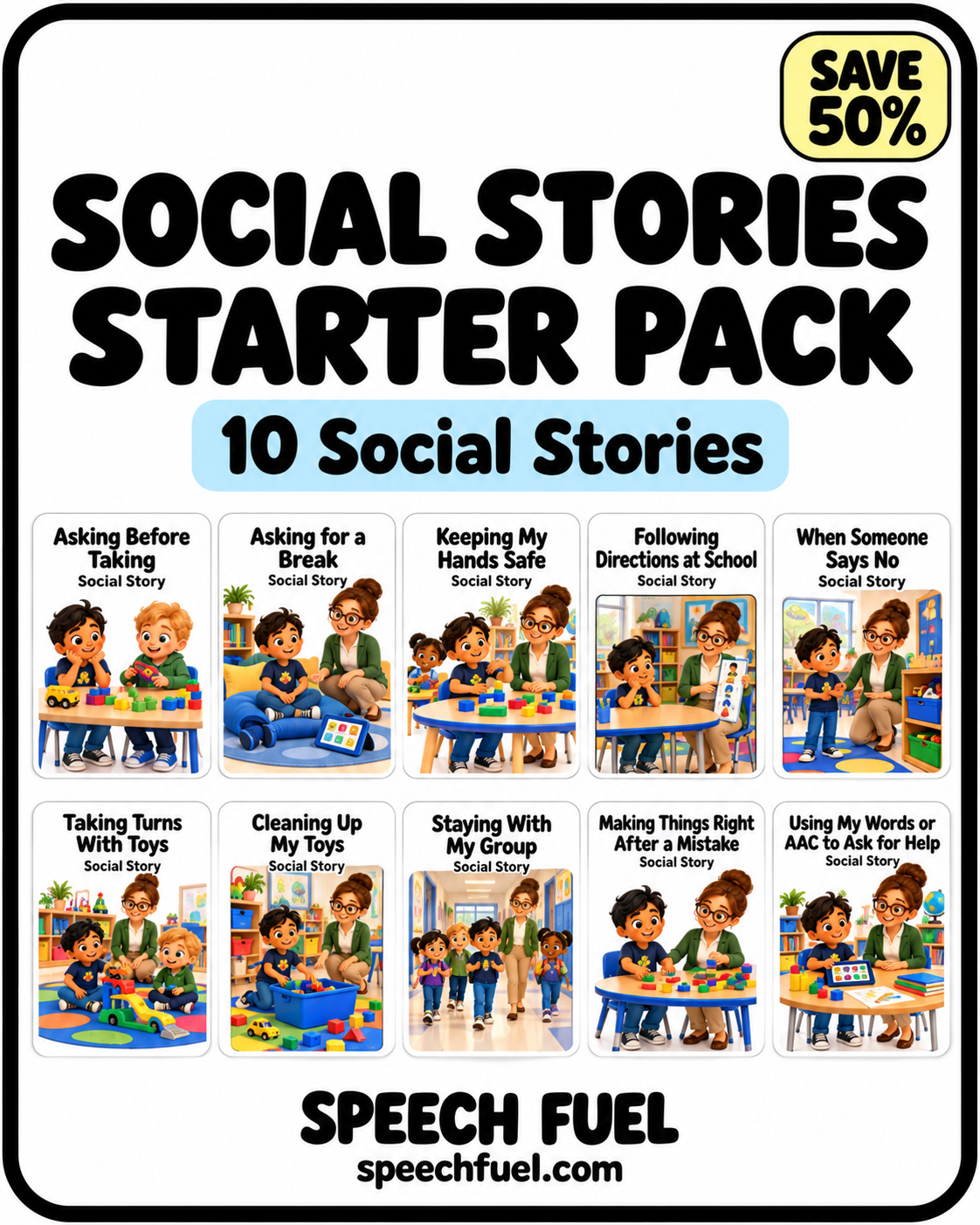 Social Stories Starter Pack Bundle