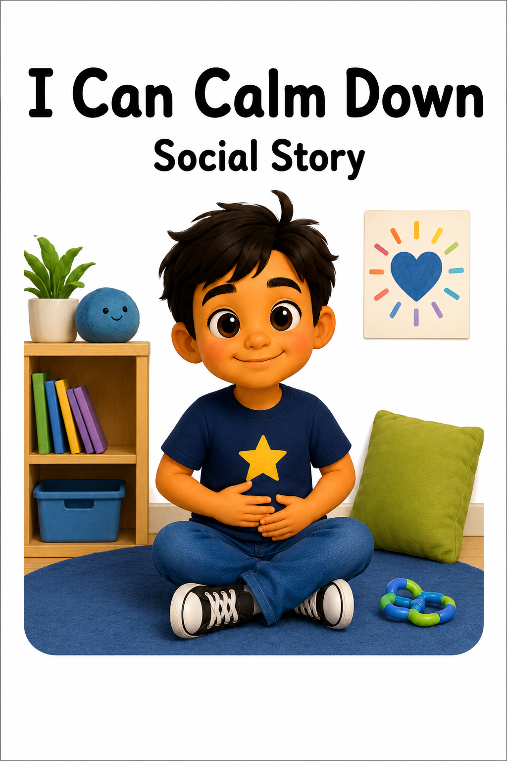 I Can Calm Down Social Story for Autism | Speech Fuel