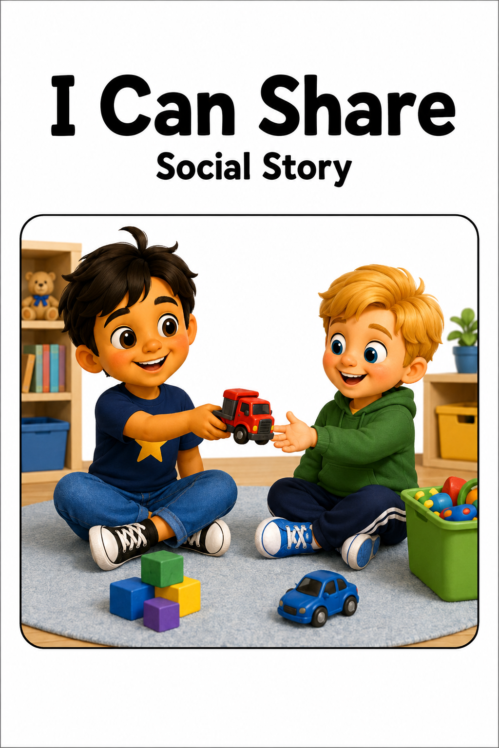 I Can Share Social Story