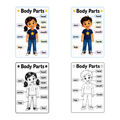 Body Parts Visual Supports for Autism | Speech Fuel
